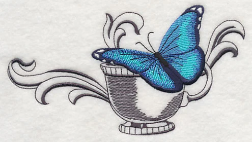 Butterflies at Tea Time 3 - Image 3