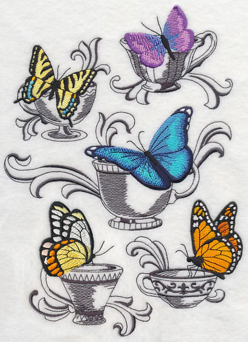 Butterflies at Tea Time - Image 4