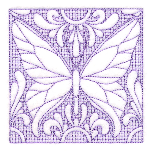 Butterfly Beauty Square 1 (Trapunto) - Image 5