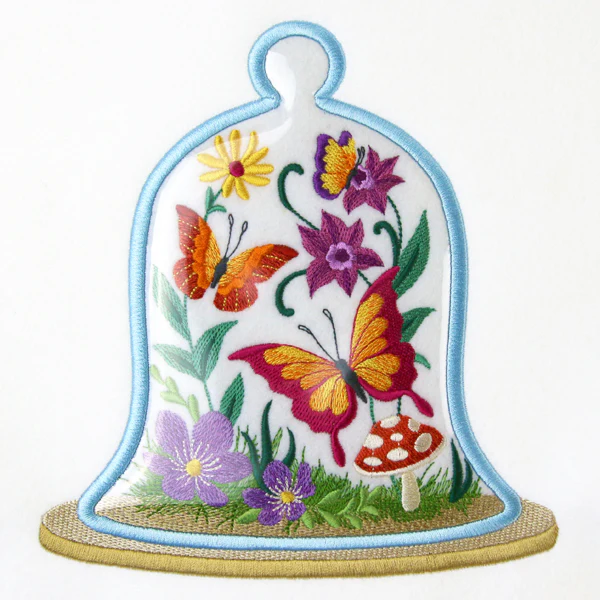 Butterfly Bell Jar (Vinyl Applique) - Image 5