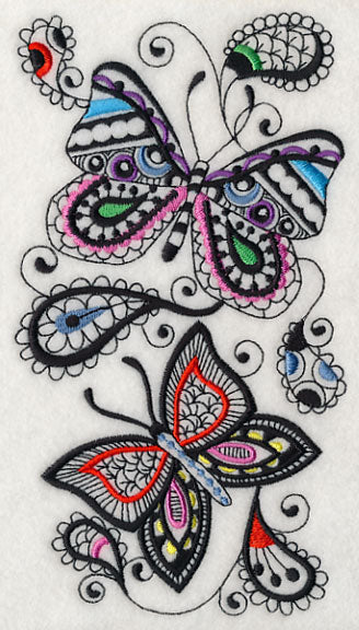 Butterfly Fantasy (Blackwork) - Image 3