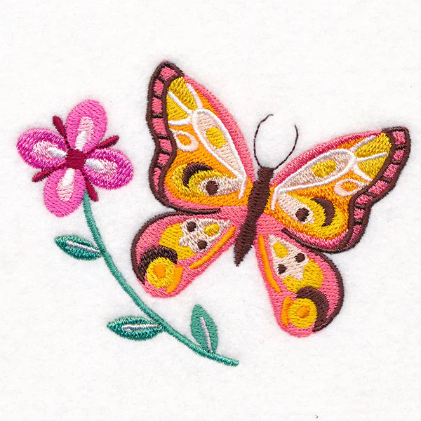 Butterfly & Flower 1 - Image 2