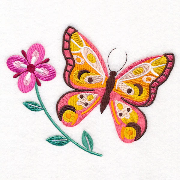 Butterfly & Flower 1 - Image 3