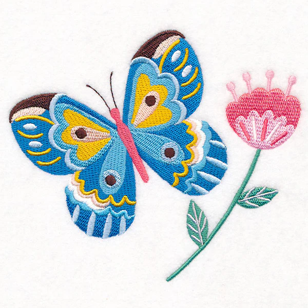 Butterfly & Flower 2 - Image 3