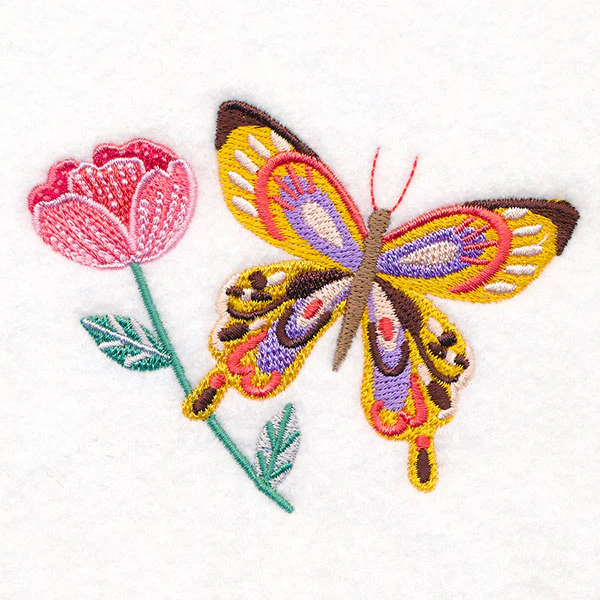 Butterfly & Flower 5 - Image 2
