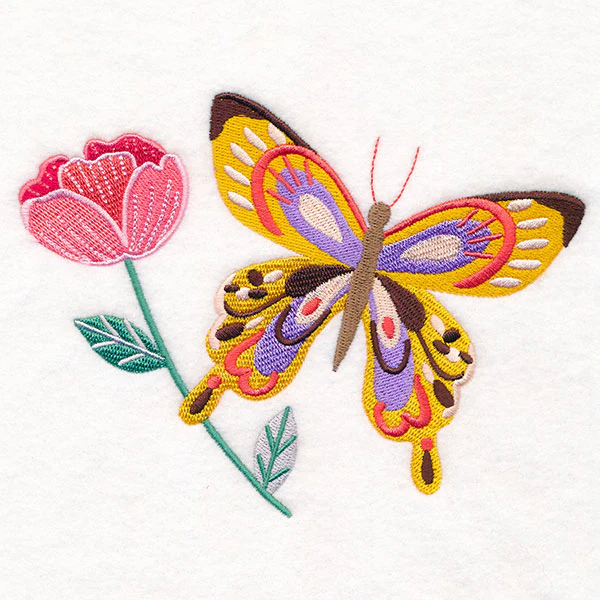 Butterfly & Flower 5 - Image 3