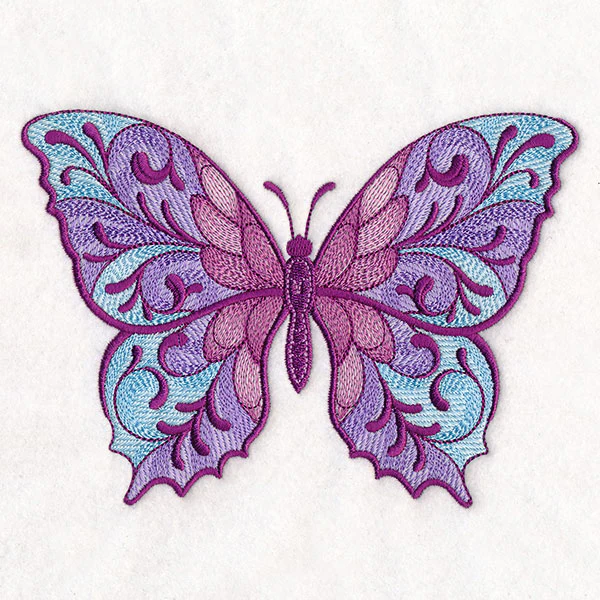 Butterfly & Flowers Pillow Pair - Image 14
