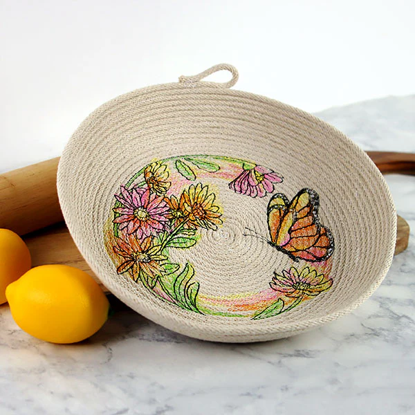 Butterfly & Flowers Wreath - Image 9
