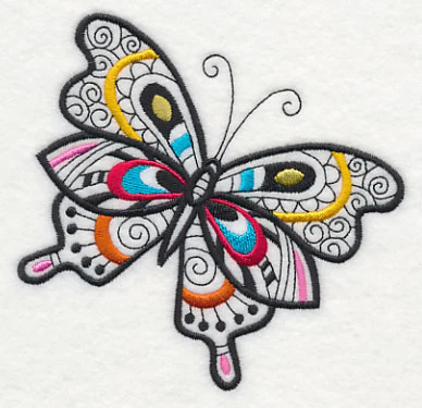 Butterfly Frenetic (Blackwork) - Image 4
