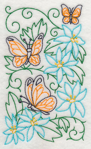 Butterfly Garden 1 (Vintage) - Image 4