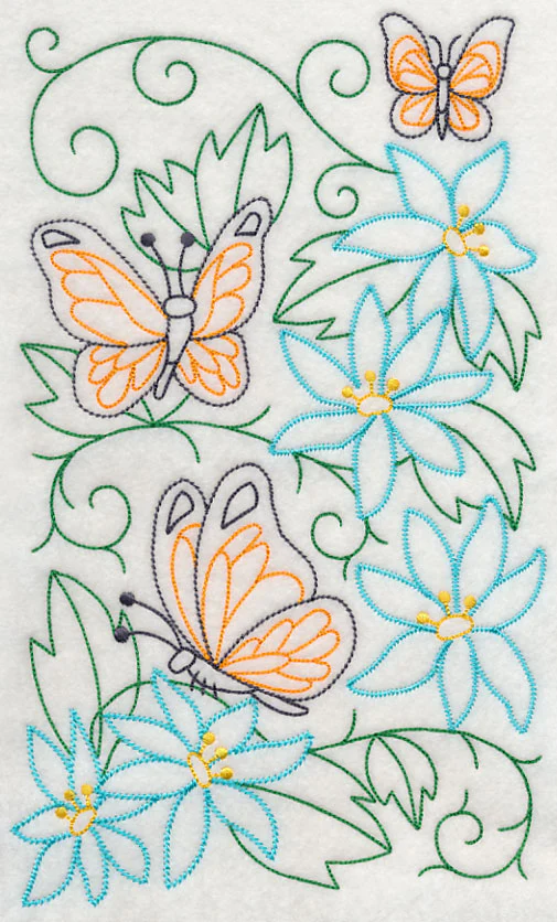 Butterfly Garden 1 (Vintage) - Image 5