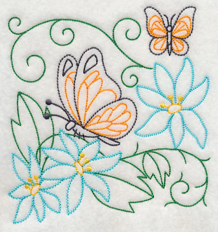 Butterfly Garden 2 (Vintage) - Image 3
