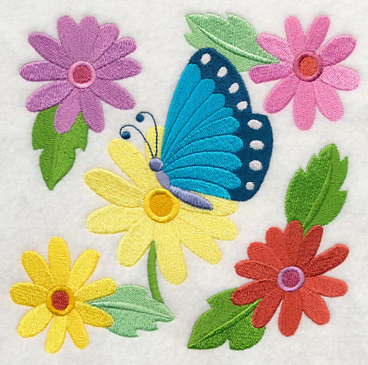 Butterfly in Blossoms - Image 2