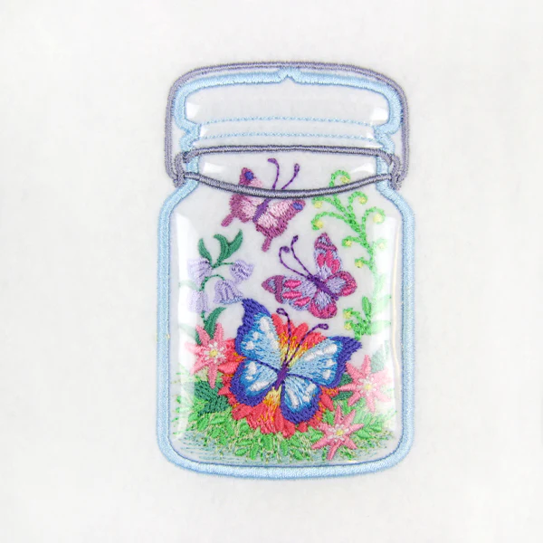 Butterfly Terrarium (Vinyl Applique) - Image 3