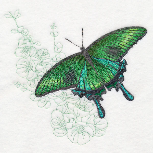 Butterfly with Cherry Blossoms Echo - Image 4