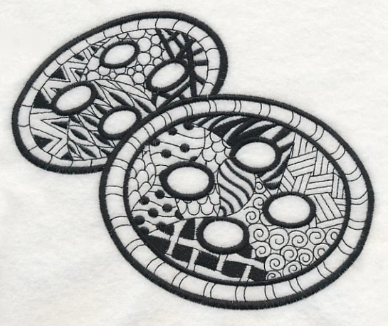 Buttons (Blackwork) - Image 4