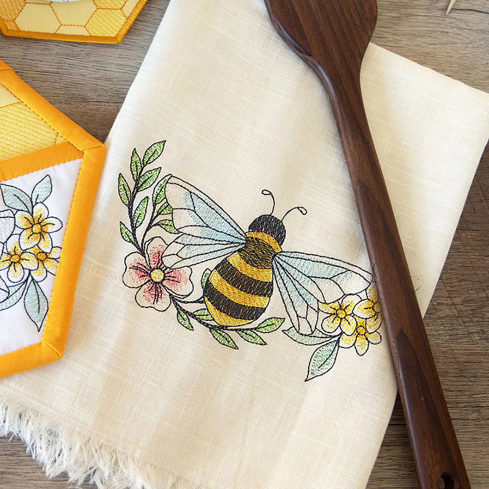 Buzzin' Bee Hexagon Kitchen Design Pack - Image 4