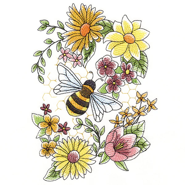 Buzzing Bee and Blooms Feature - Image 3