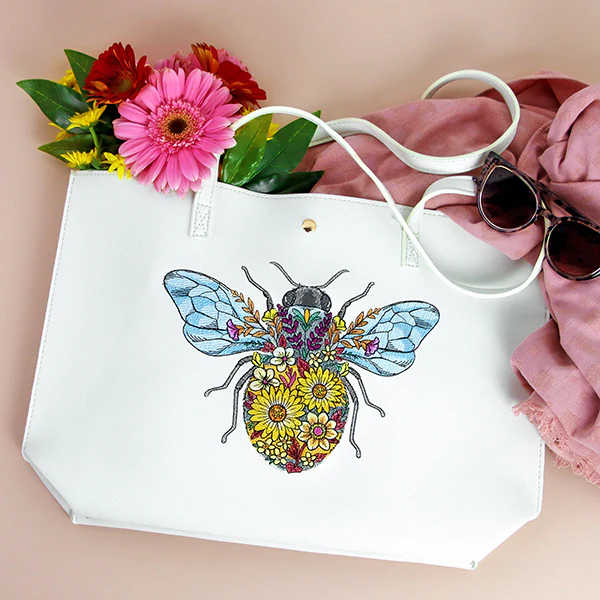 Buzzing Bee in Flowers - Image 2