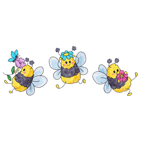 Buzzing Bee Trio - Image 2