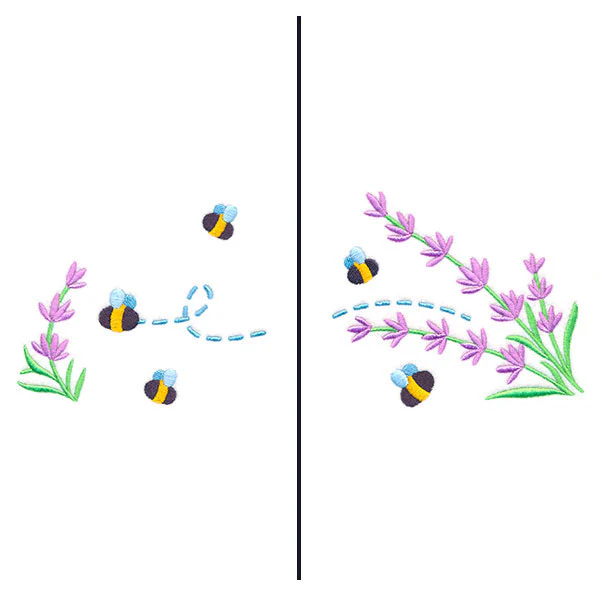 Buzzing Bees Mask Motif - Image 4