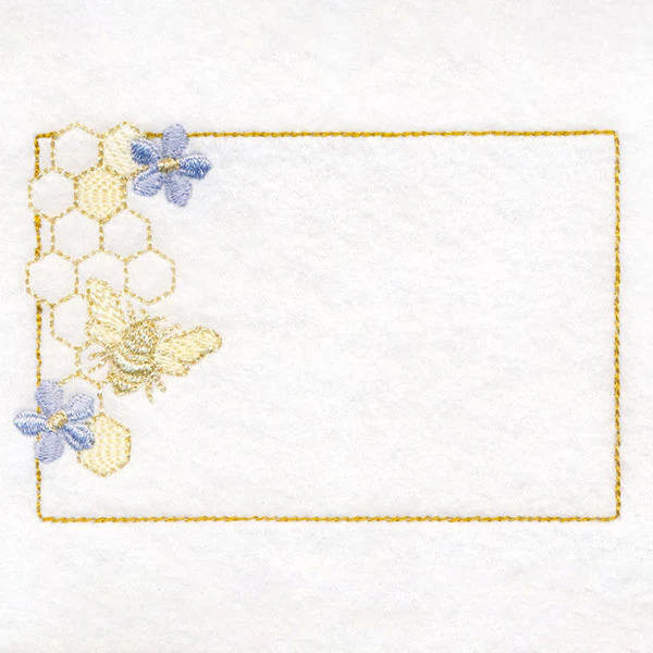Buzzing with Wonder Honeybee Quilt Label - Image 5