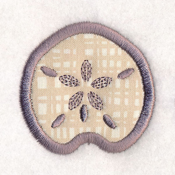 By the Sea Border - Sand Dollar 1 (Applique) - Image 2