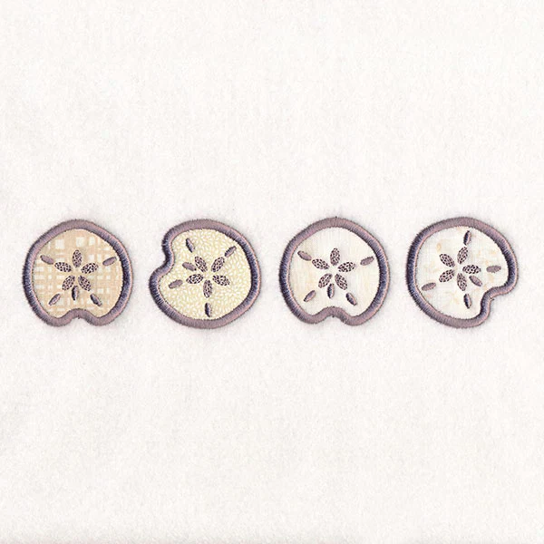 By the Sea Border - Sand Dollar (Applique) - Image 3