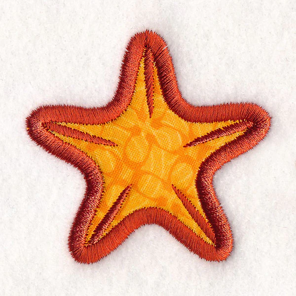 By the Sea Border - Starfish 1 (Applique) - Image 2