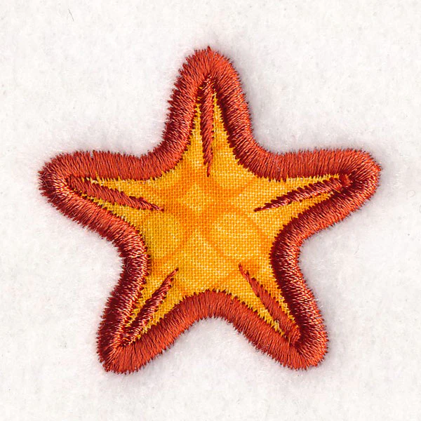 By the Sea Border - Starfish 1 (Applique) - Image 4