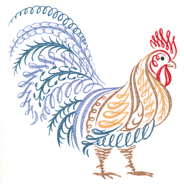 Calligraphic Farmhouse Rooster - Image 9