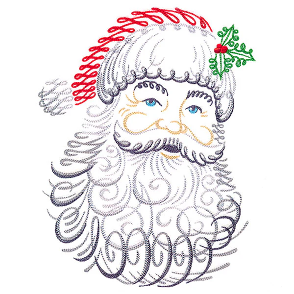 Calligraphic Santa Claus - Image 7