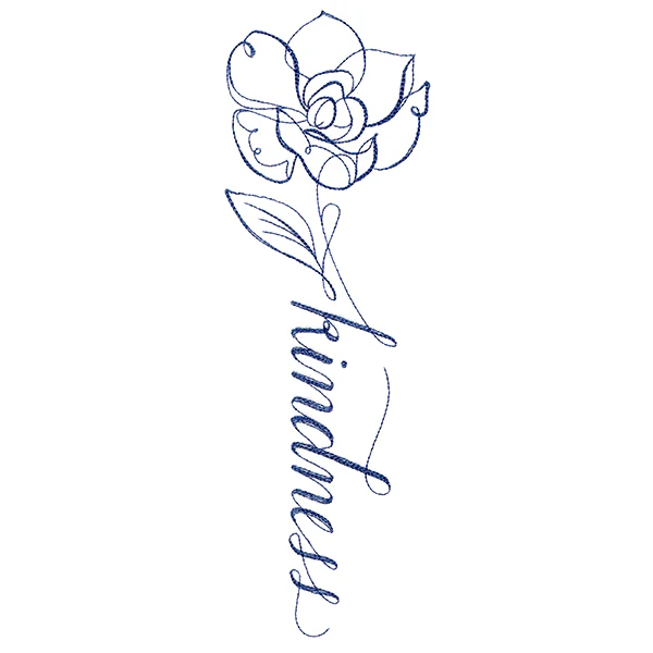 Calligraphy in Bloom - Kindness - Image 2