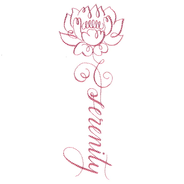 Calligraphy in Bloom - Serenity - Image 4