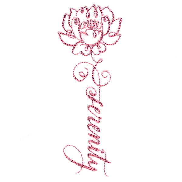 Calligraphy in Bloom - Serenity - Image 5