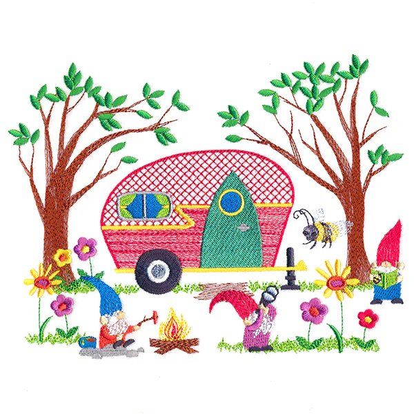Camper Life Gnome Border - Image 2