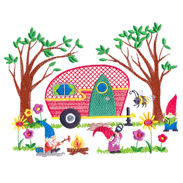 Camper Life Gnome Border - Image 3