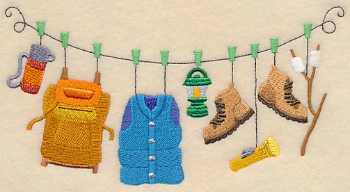 Camping Clothesline - Image 3