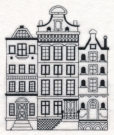 Canal House (Blackwork) - Image 3