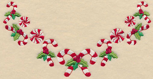 Candy Cane Neckline (V-Neck) - Image 2