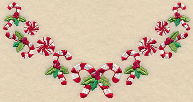 Candy Cane Neckline (V-Neck) - Image 3
