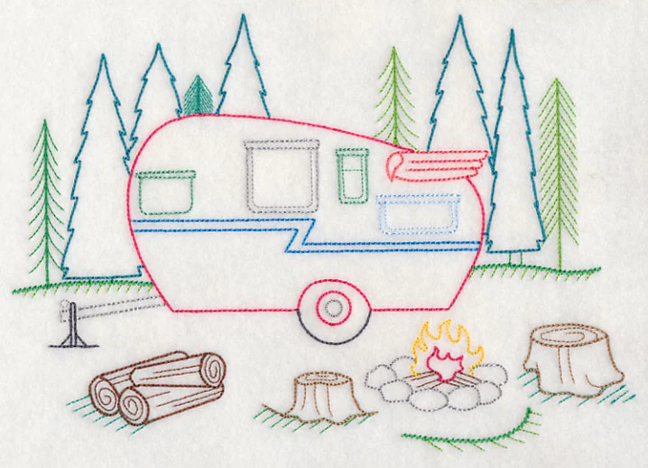 Canned Ham Trailer (Vintage)