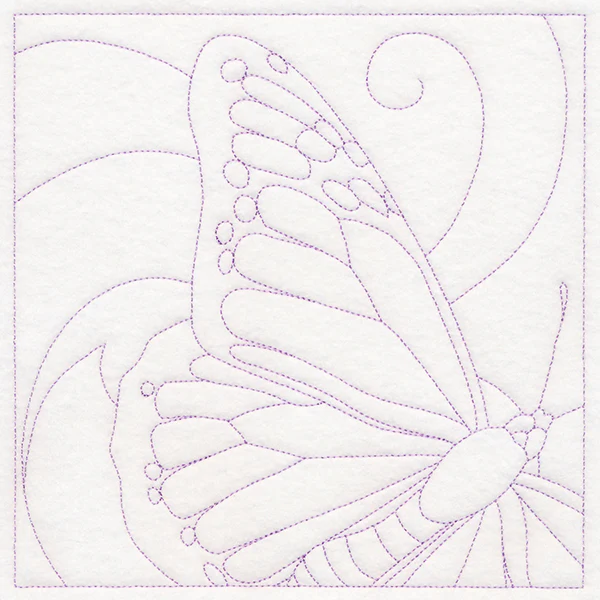 Captivating Butterfly Quilting Square (Double Run) - Image 2