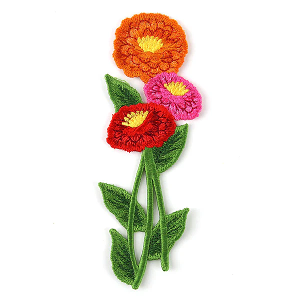 Captivating Zinnia Flowers (In-the-Hoop) - Image 9