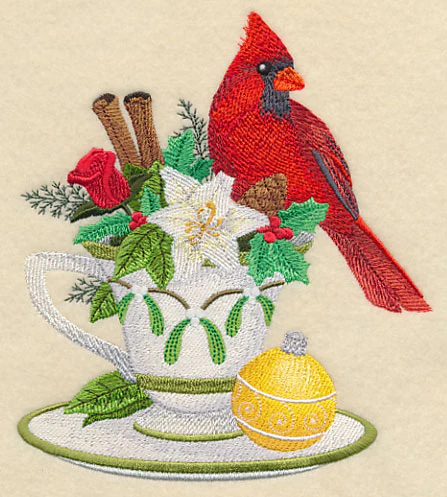 Cardinal and Christmas Tea - Image 2