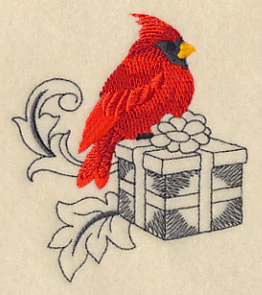 Cardinal and Gift - Image 3