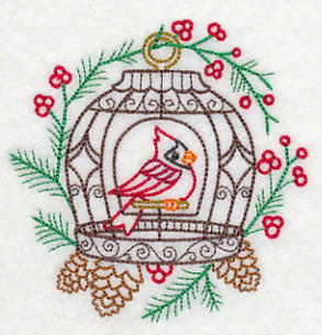 Cardinal Birdcage (Vintage) - Image 5