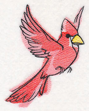Cardinal in Watercolor - Image 3