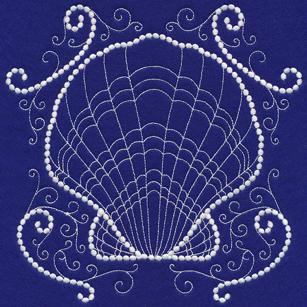 Caribbean Scallop Shell (Candlewicking)