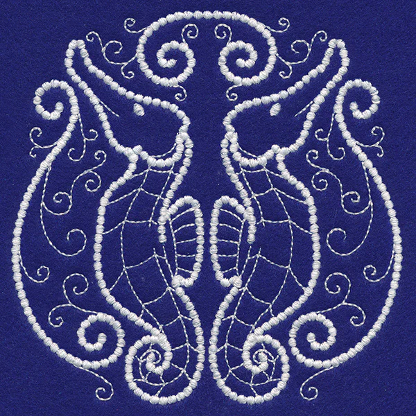 Caribbean Seahorse (Candlewicking) - Image 4
